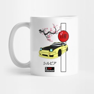 JDM 180SX Yellow Red Sun Edition Mug